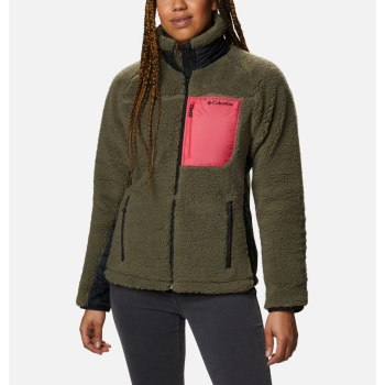 Columbia Archer Ridge II Full Zip, Chamarras Grises Verdes Rosas Claro Para Mujer | 321845-NDB